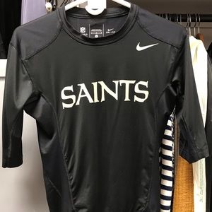 OFFICIAL TEAM ISSUE NEW ORLEANS SAINTS NIKE ONFIELD DRI-FIT APPAREL